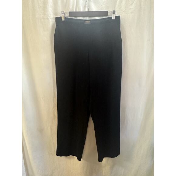 Alfred Dunner Black Pull-On Dress Pants – Size 12 - Picture 1 of 8